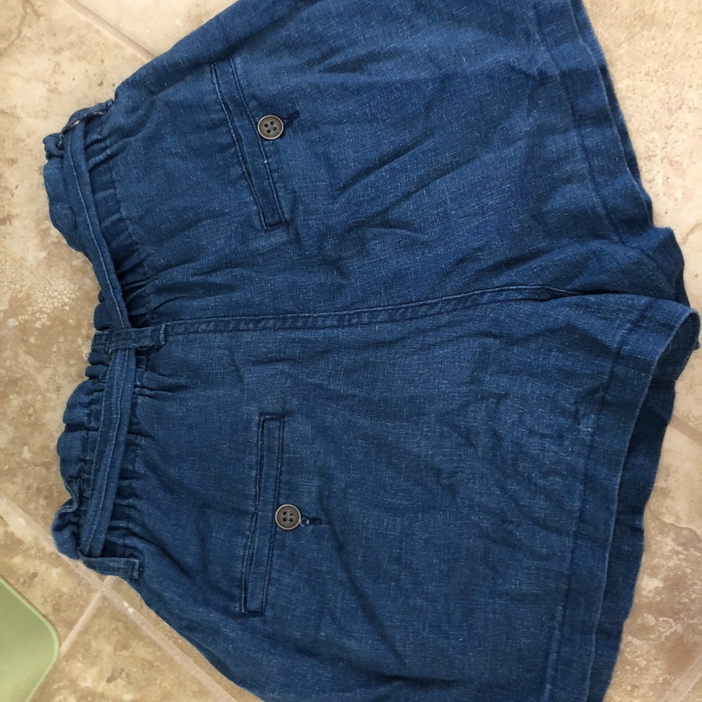 Target High Rise Linen shorts - Picture 2 of 2